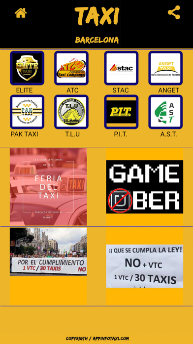 Info Taxi Barcelona screenshot 2