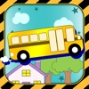 Ride on the Flying School Bus - A FREE Magic Vehicle Driver Game!
