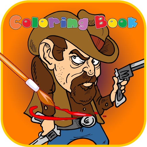 Cowboy Coloring Book All Pages Free For Kids