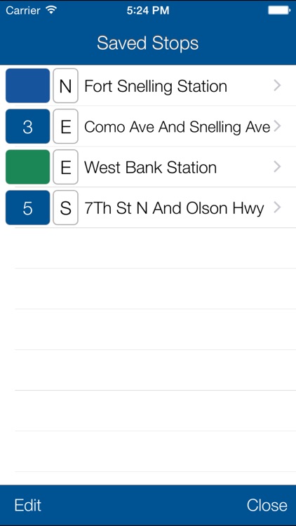 Transit Stop: Minneapolis Metro Transit Tracker
