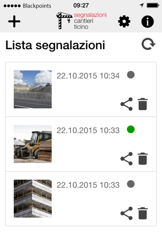 Segnalazioni cantieri Ticino screenshot 3