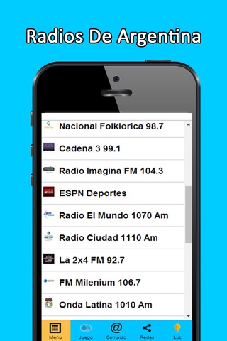 Radios De Argentina - Emisoras De Radio Argentinas screenshot 2