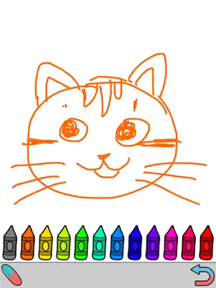 Captura de Pantalla 2 Kids Scribbling Free ( The Yellow Duck Early Learning Series ) iphone