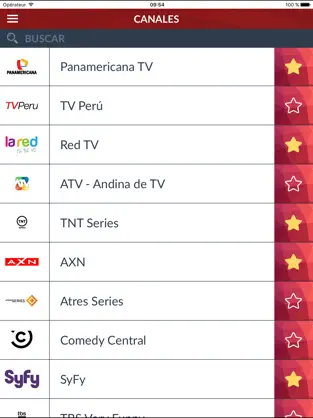 Captura de Pantalla 1 Programación TV Perú (PE) iphone