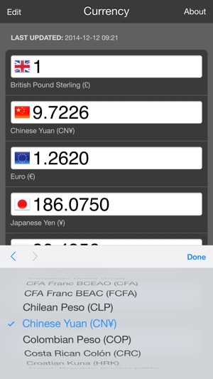 Mila's Currency Converter PRO(圖3)-速報App