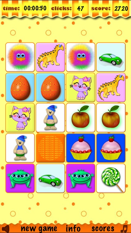 Memory matches brain trainer matching preschool toddler childrens educational training and match learning games for kids boys and girls for free screenshot-4