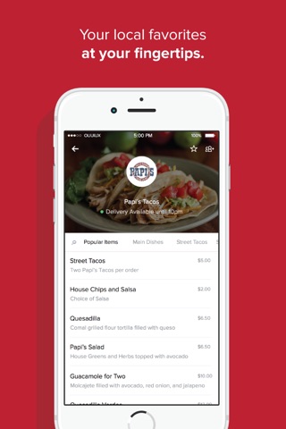 OrderUp - Food Delivery screenshot 3