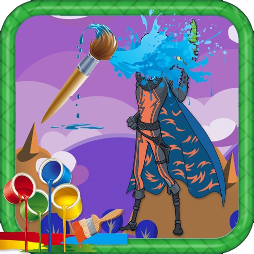 Colors For Kids Game Megamind Version iOS App
