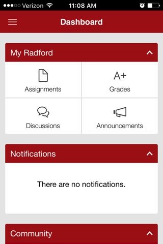 Radford University screenshot 4