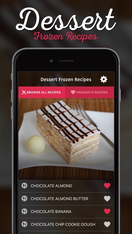 Dessert Frozen Recipes