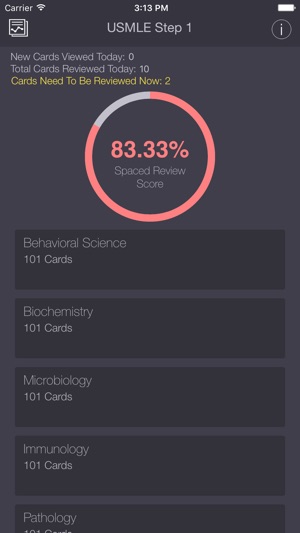 USMLE Step 1 Lite Flashcards App Free with Progress Tracking(圖1)-速報App