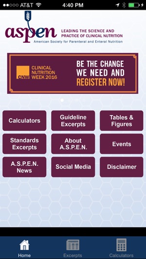 A.S.P.E.N. Clinical App(圖1)-速報App
