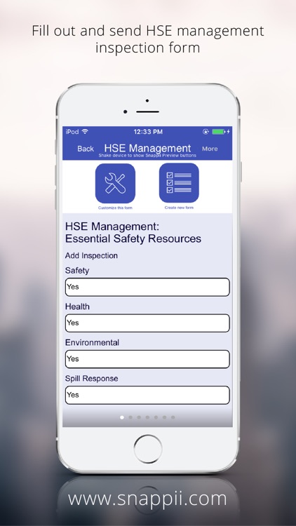 Oil and Gas HSE Management App