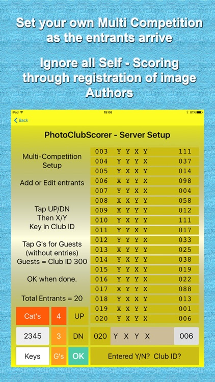 PhotoClubScorer screenshot-4