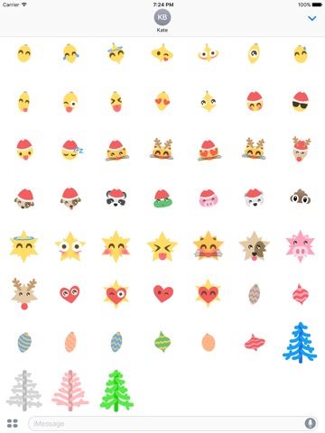 Emoji Xmas Baubles - Decorate together! screenshot 3
