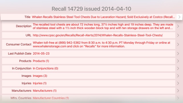 Product Recalls(圖3)-速報App