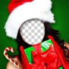 Icon Christmas Face Photo Booth - Make your funny xmas pics with Santa Claus and Elf frames