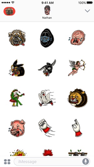 Traditional Flash Tattoo Stickers(圖2)-速報App