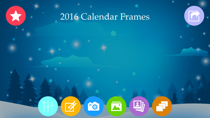 2016 Calendar Frames