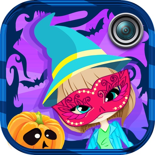 Halloween Masks and Costume.s Free Sticker Camera Icon
