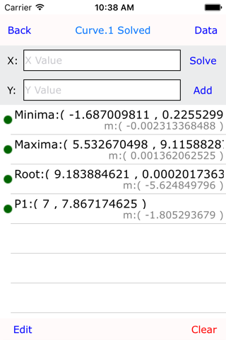 Multi Fit Graph Calculator screenshot 3