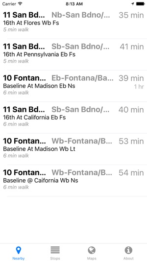 Omnitrans Now - Real-time Transit Arrivals(圖3)-速報App