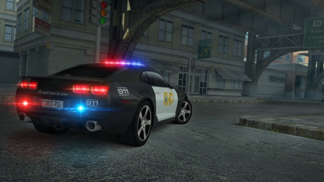 3D Police Car Parking Free - 停車場免費遊戲(圖1)-速報App