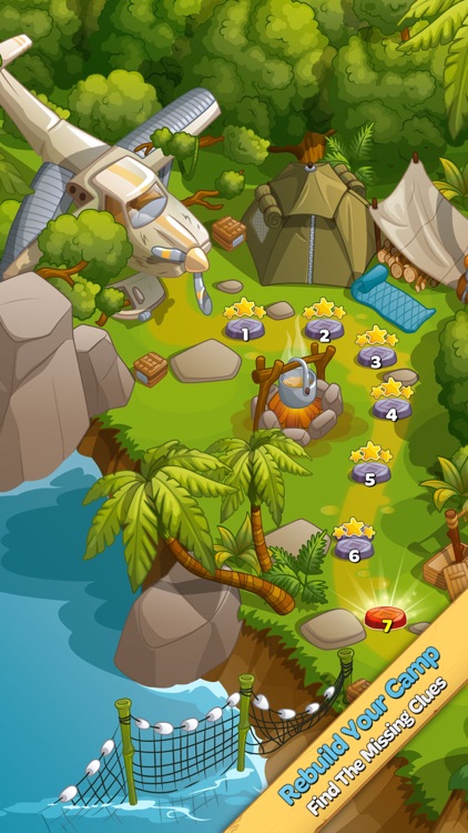 Crystal Island: Match 3 Puzzle screenshot-4