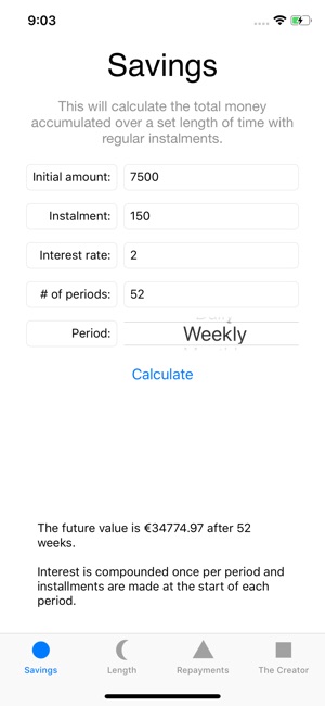 Financial Maths