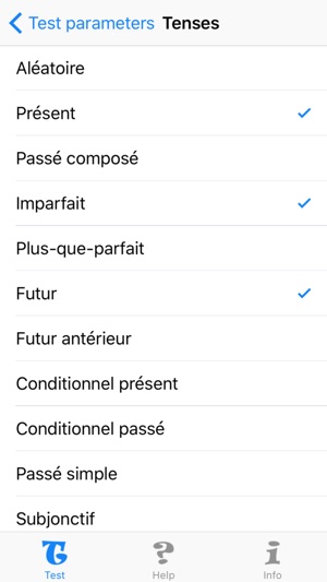 French/English Verb Tests - Train Yourself on French and Eng(圖3)-速報App
