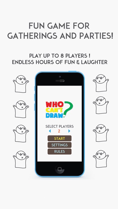 How to cancel & delete Who Can't Draw - Party Game from iphone & ipad 1