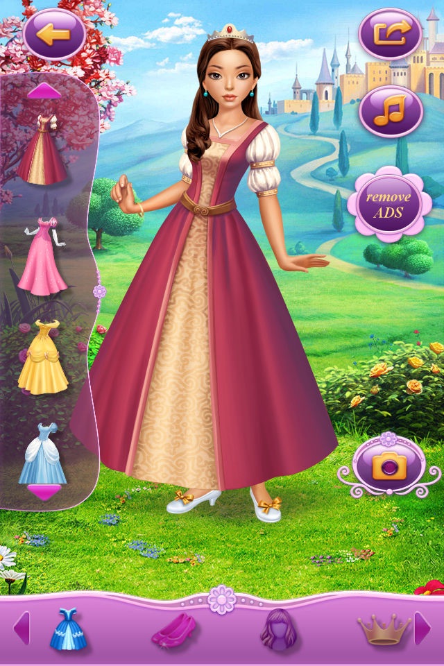 Dress Up Princess Laura screenshot 2