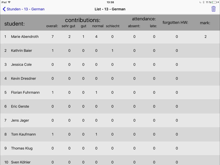 iSeatplan: seating plan organizer for teachers screenshot-4