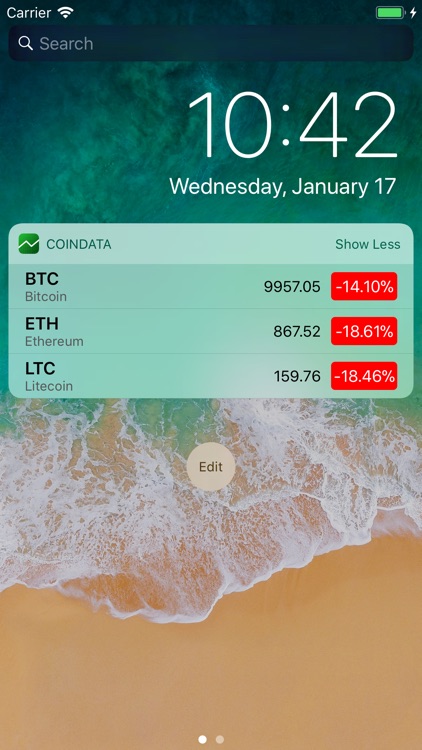 CoinData - Cryptocoin Prices screenshot-4