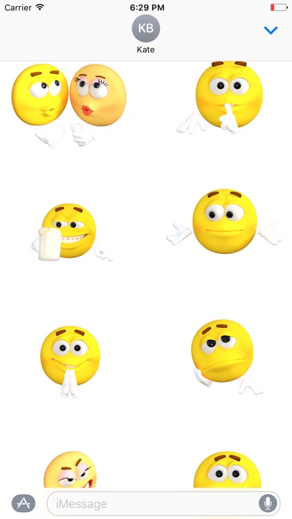3D Emoji Stickers