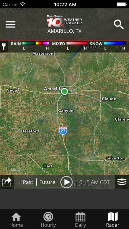 KFDA - NewsChannel 10 Weather Tracker