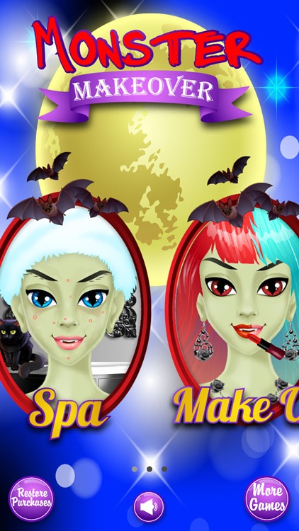 Monster Makeover Girls - Kids Dressup Salon Games