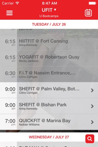 UFIT Health and Fitness screenshot 2