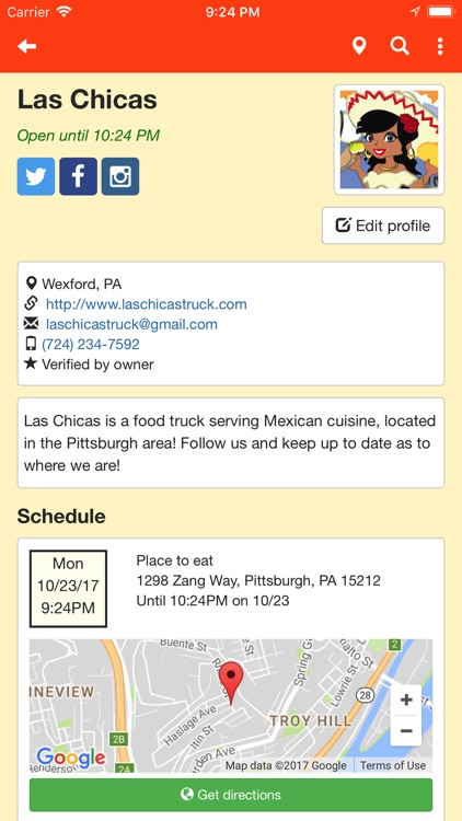 Mobile Nom - Food Truck Finder