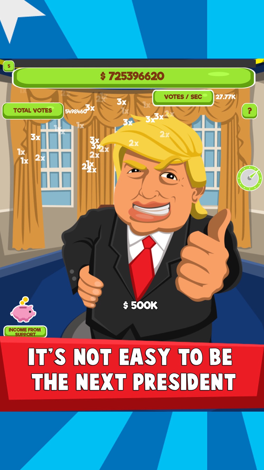 Trump Tycoon : Politics Game