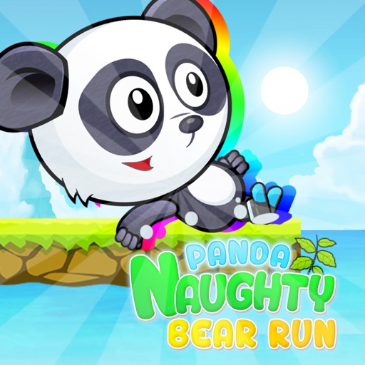 Panda Naughty Bear Run Icon