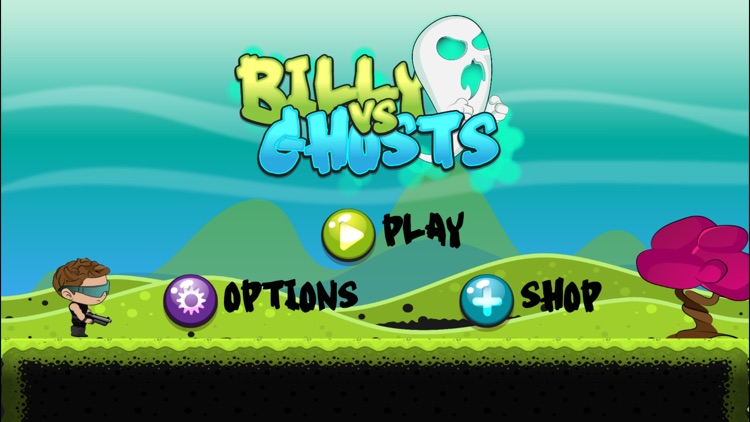 Billy vs Ghosts - Modern Ghost Zombie Shooting Games for adults and kids