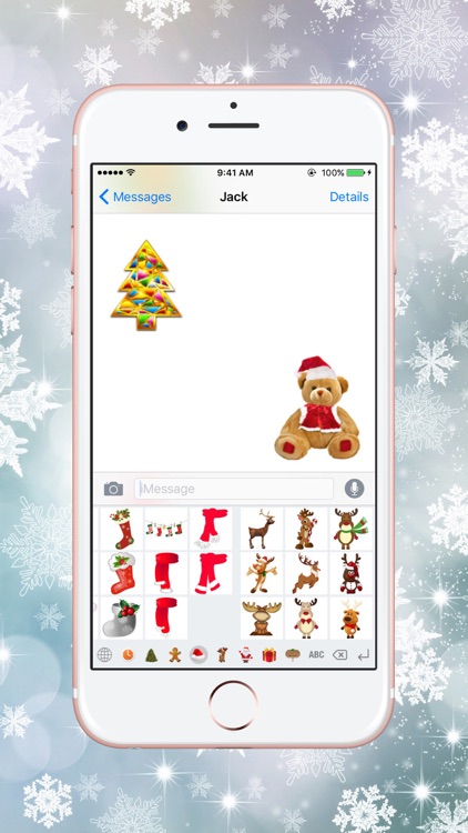 Christmas Sticker Keyboard screenshot-3