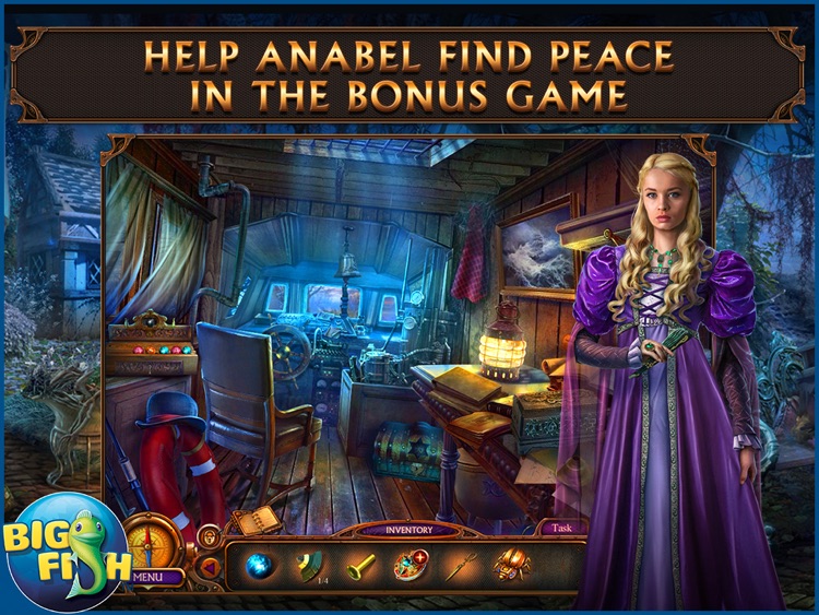 Haunted Hotel: Ancient Bane HD - A Ghostly Hidden Object Game (Full) screenshot-3