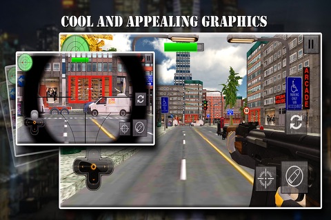 Army Sniper City War – Clash the terrorists And Shoot in the city. screenshot 3
