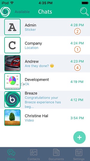 Breaze Enterprise Messaging(圖2)-速報App