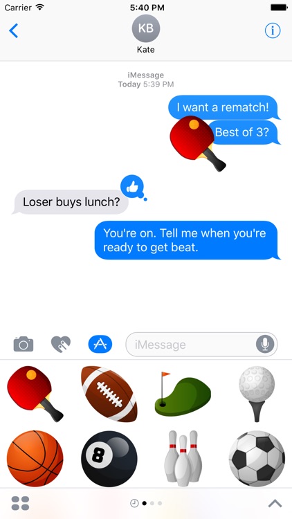 Sports Stickers for iMessage screenshot-4