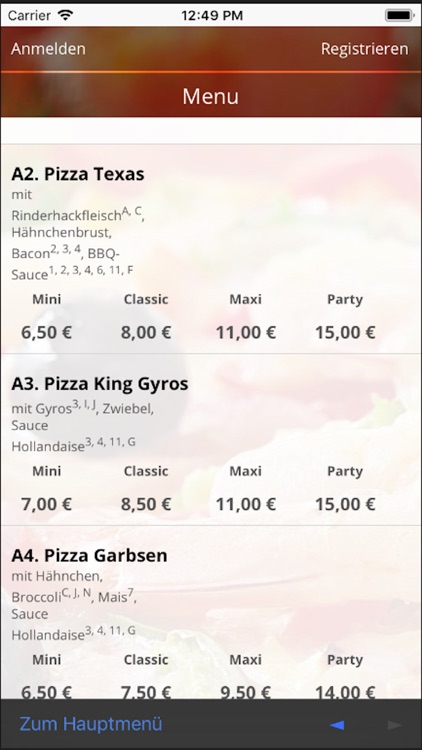 Pizza Sunflower Garbsen screenshot-3