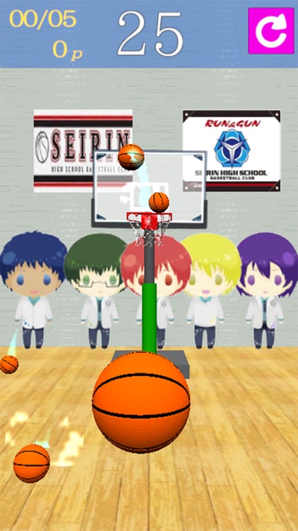 basketball shoot for kuroko