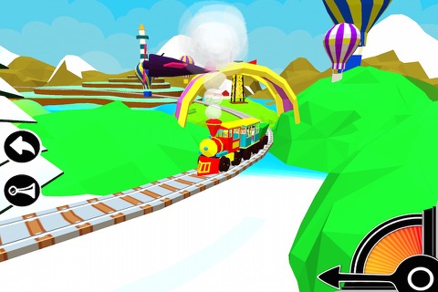 Timpy Train In Fantasy Land - Free 3D Toy Train Game For Kids screenshot 3